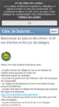 Mobile Screenshot of lebalcondesreves.com